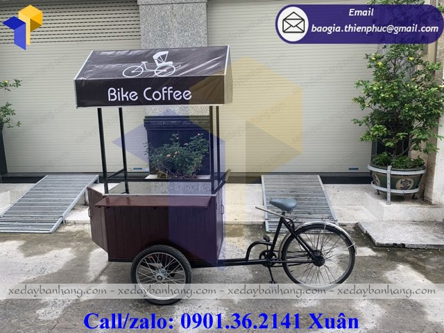 giá xe bike coffee lưu động