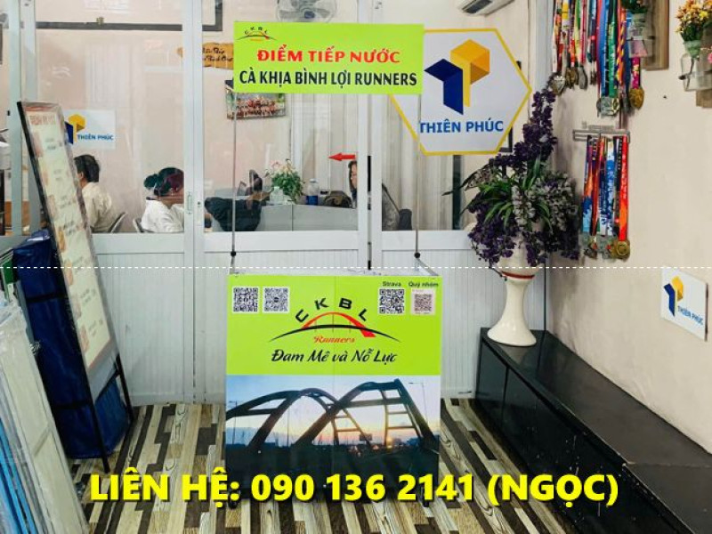 BOOTH SỰ KIỆN THỂ THAO THIẾT KẾ NĂNG ĐỘNG QUẢNG BÁ THƯƠNG HIỆU ẤN TƯỢNG
