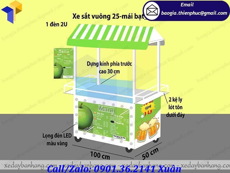 tủ bán nước ép