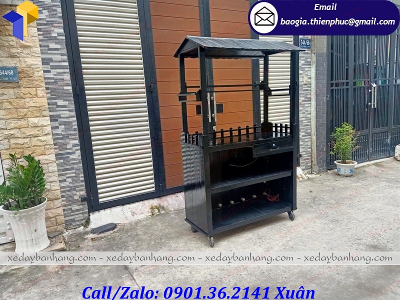 xưởng đóng tủ bán đồ ăn vặt