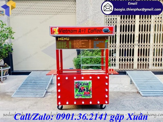 xe bán cafe take away
