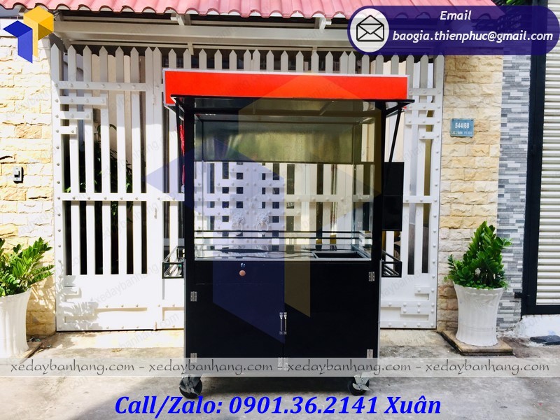 xưởng đóng xe đẩy bán nước