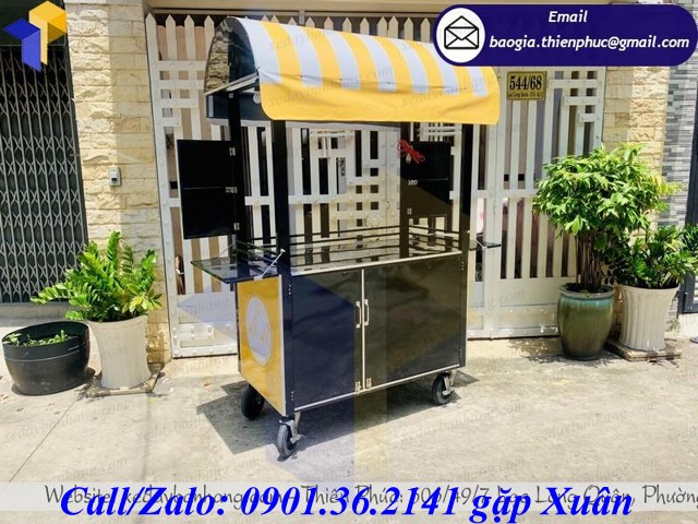 mua xe bán trà sữa