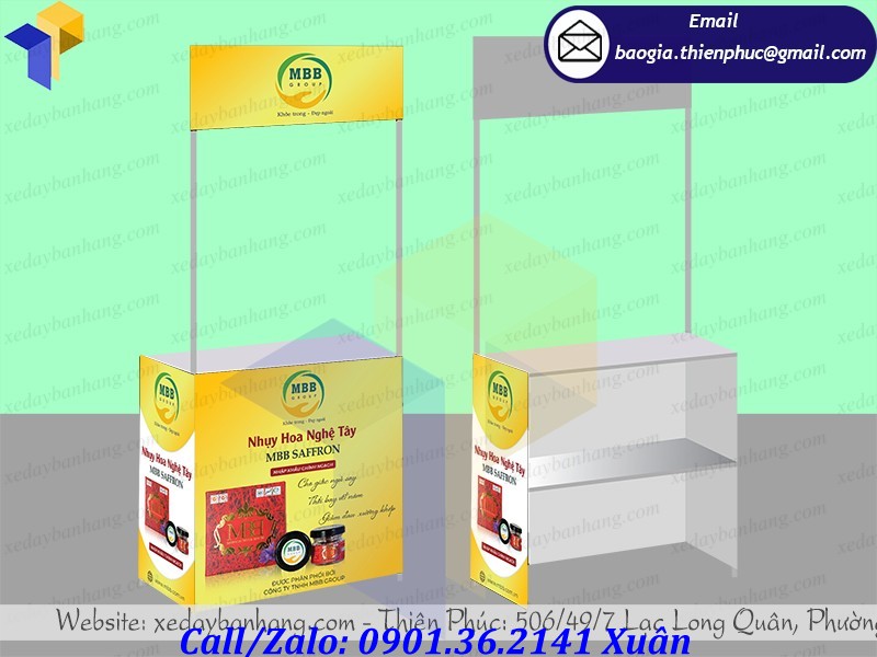 booth sampling lắp ráp bán nghệ