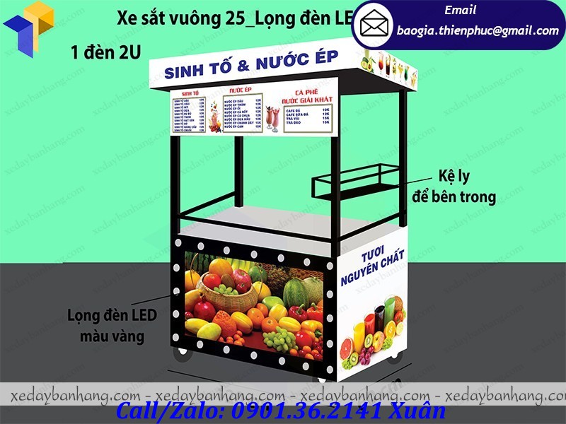 xe bán sinh tố