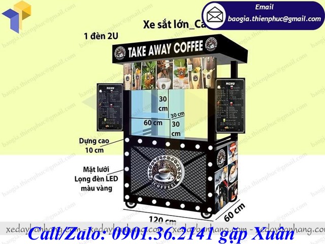 xe bán coffee