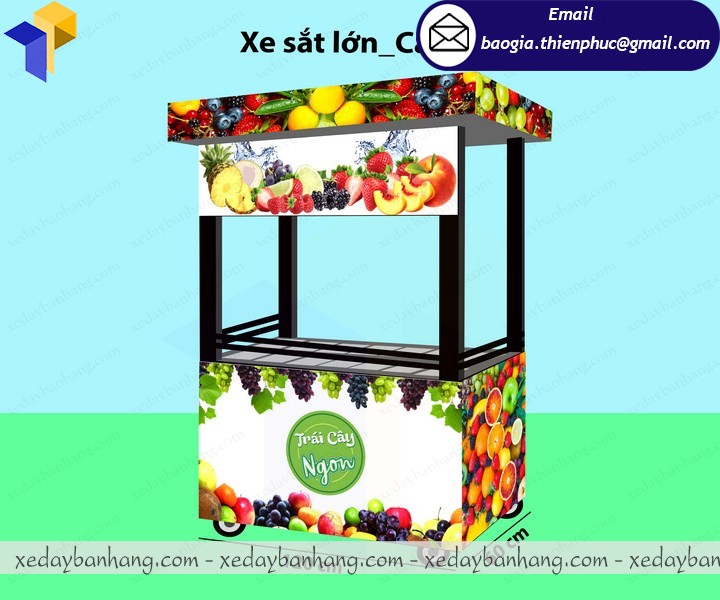xe bán hoa  quả