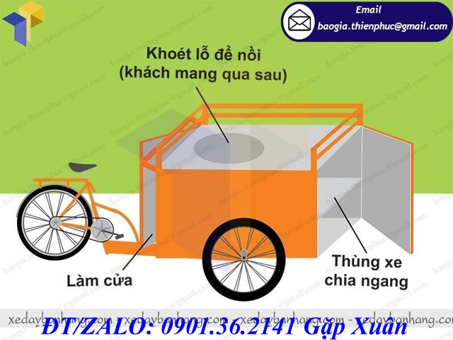 nơi bán xe đạp bán xôi