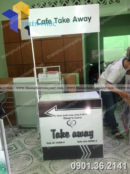 booth ban hang mini chat luong      