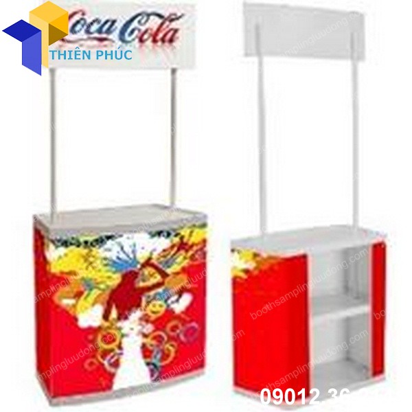 booth ban hang bang nhua
