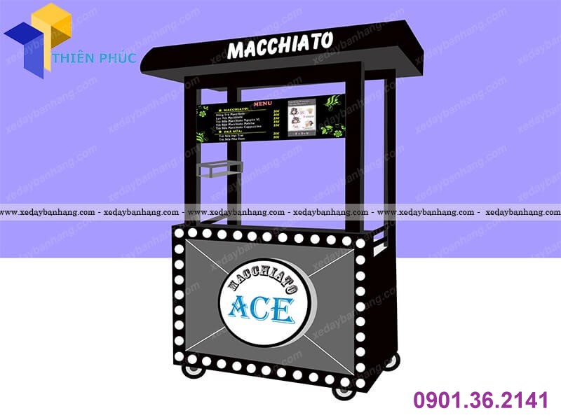 san xuat xe ban tra sua gia re