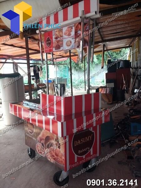 xe inox ban banh