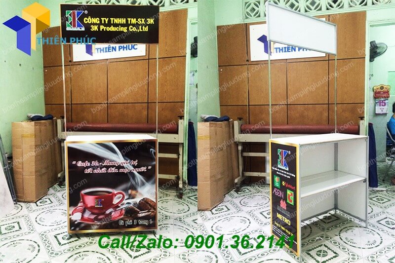 cung cap quay booth sampling lap rap