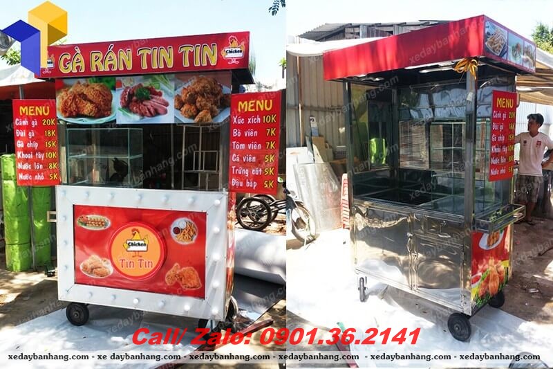 mau xe ga ran inox