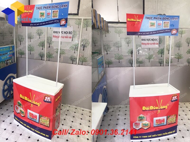 booth sampling sieu thi
