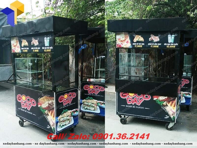 dong xe ban banh mi dep