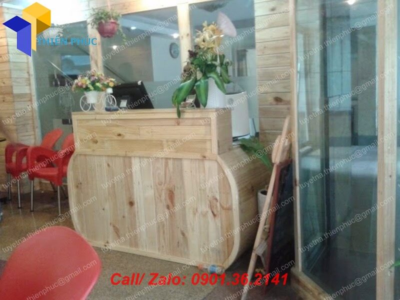 quay bar bang go pallet thien phuc      
