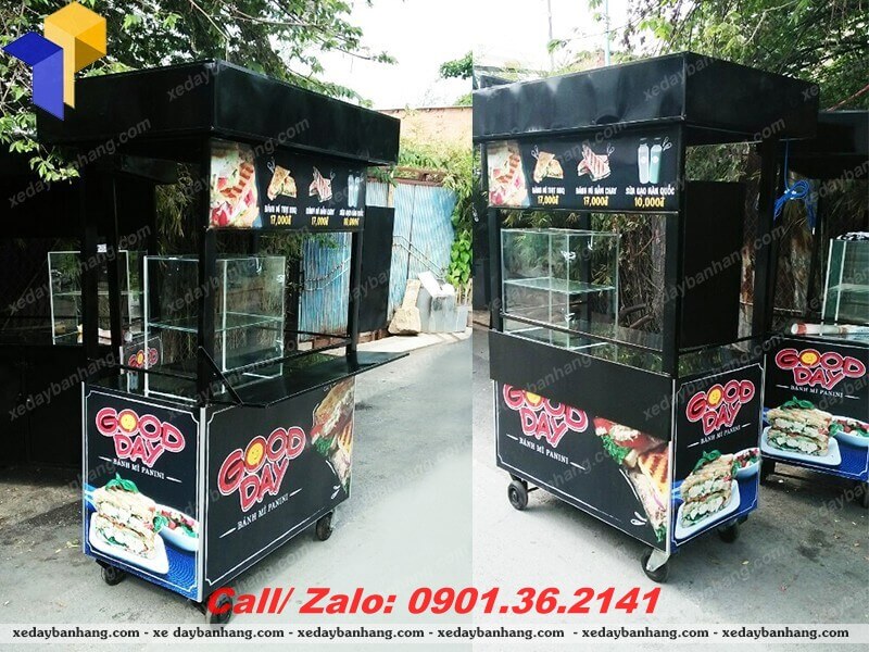 san xuat xe ban banh mi luu dong