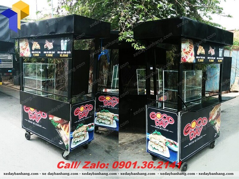 xe ban banh mi dep