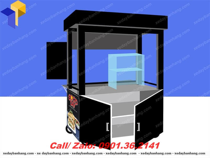 xe day ban banh mi luu dong