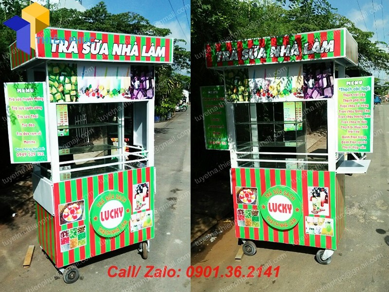 lam xe ban tra sua gia re