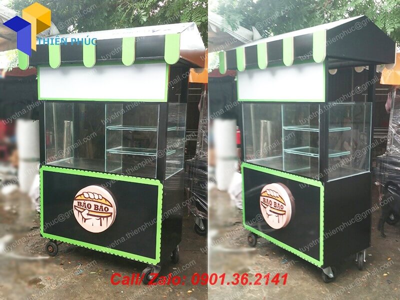 xe ban banh mi luu dong