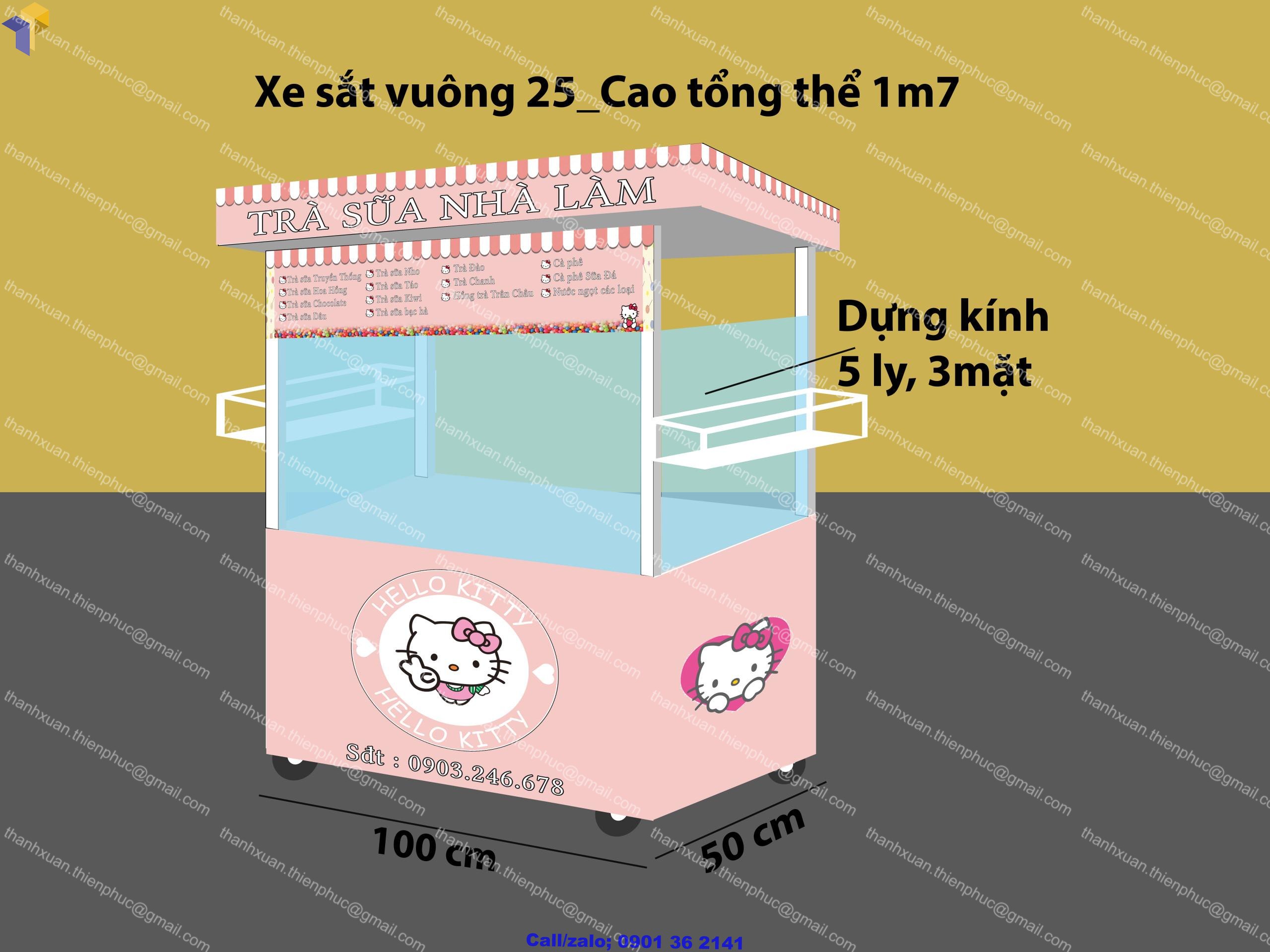 ban xe tra sua gia re