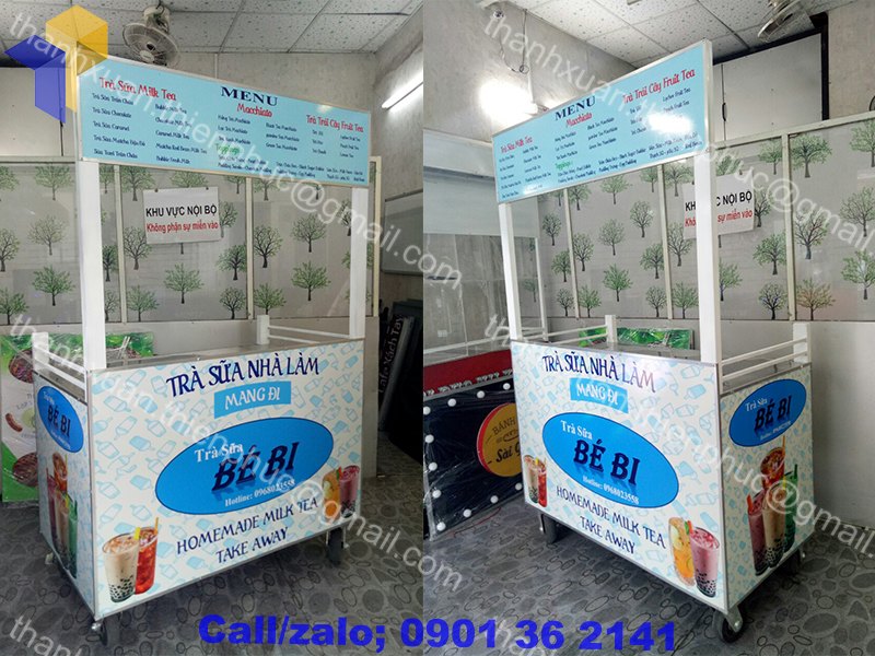 xe tra sua de thuong