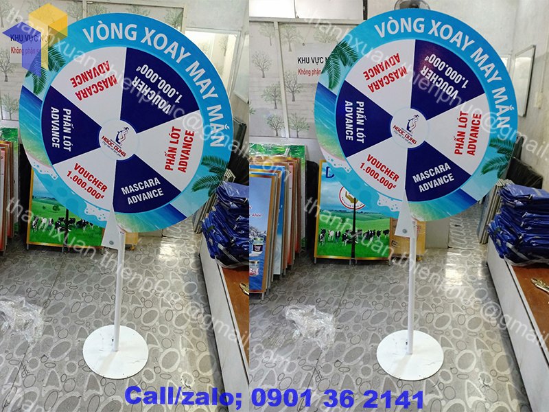 san xuat vong quay may man gia re