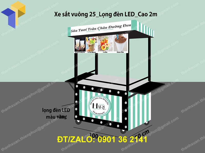 cung cap xe ban sua tuoi duong den