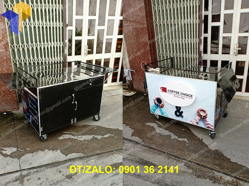 xe ban ca phe mang di gia re