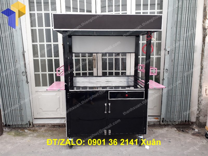 xe ban tra sua duong den