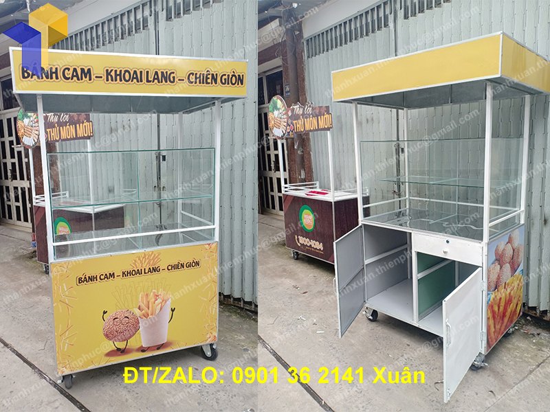 cung cap xe banh khoai lang chien