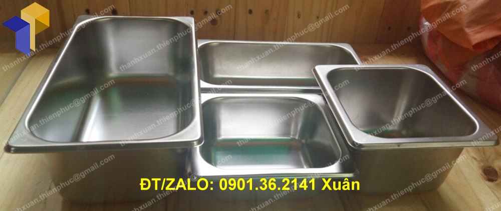 mau khay inox ban trai cay tu chon