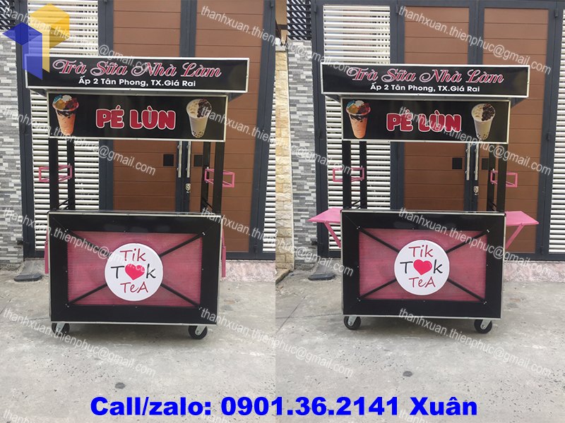 song xe ban tra sua cha tran duong den
