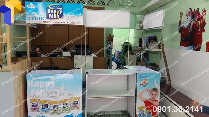 booth bán hàng lắp ráp