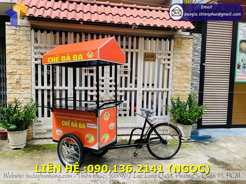 XE ĐẠP CHÈ BÀ BA  LƯU ĐỘNG