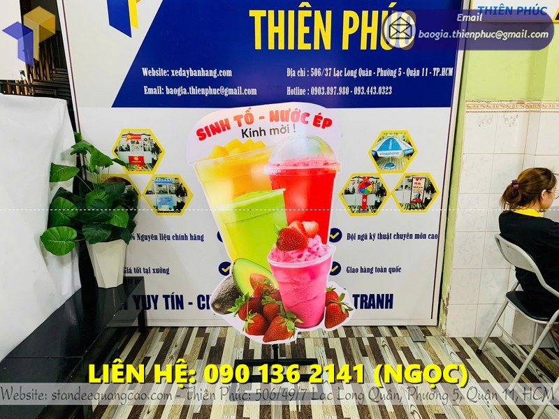 mô hình ly khung sắt