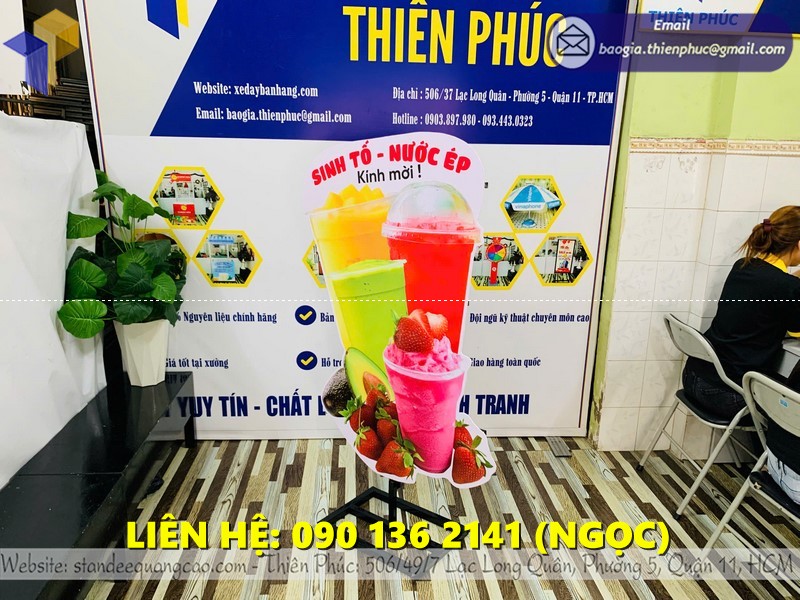 standee mô hình quảng cáo
