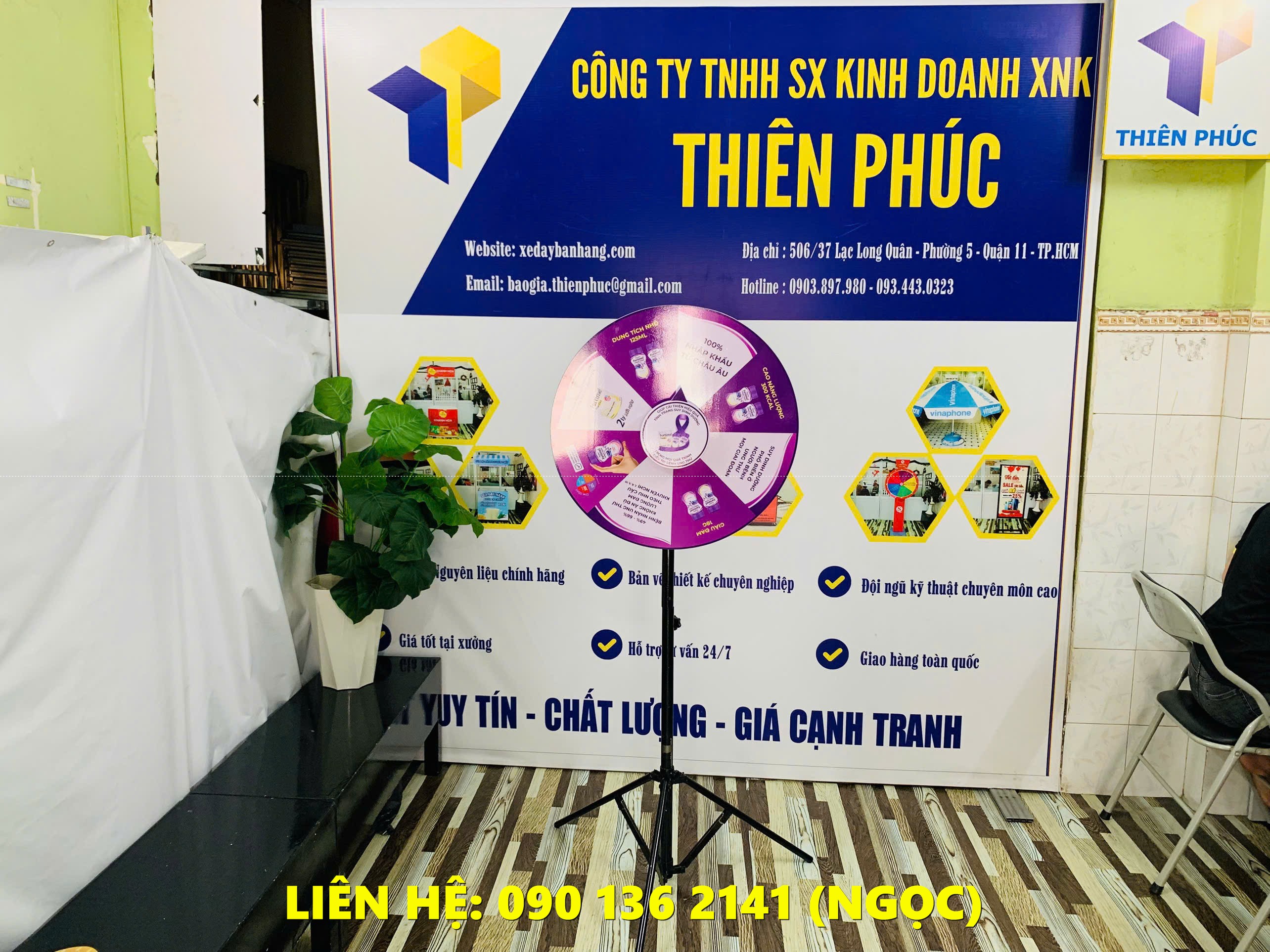 vòng xoay khuyến mãi