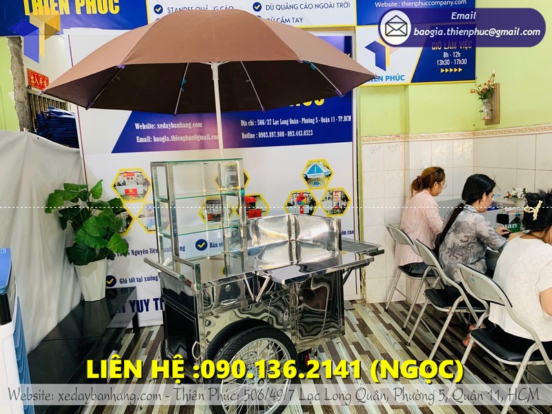 xe bán đồ ăn di động