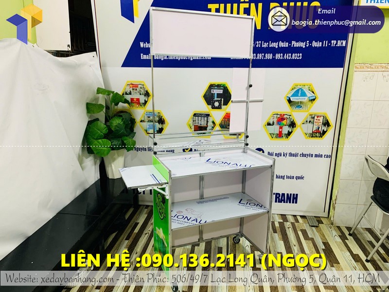 xe đẩy lắp ráp bán hàng